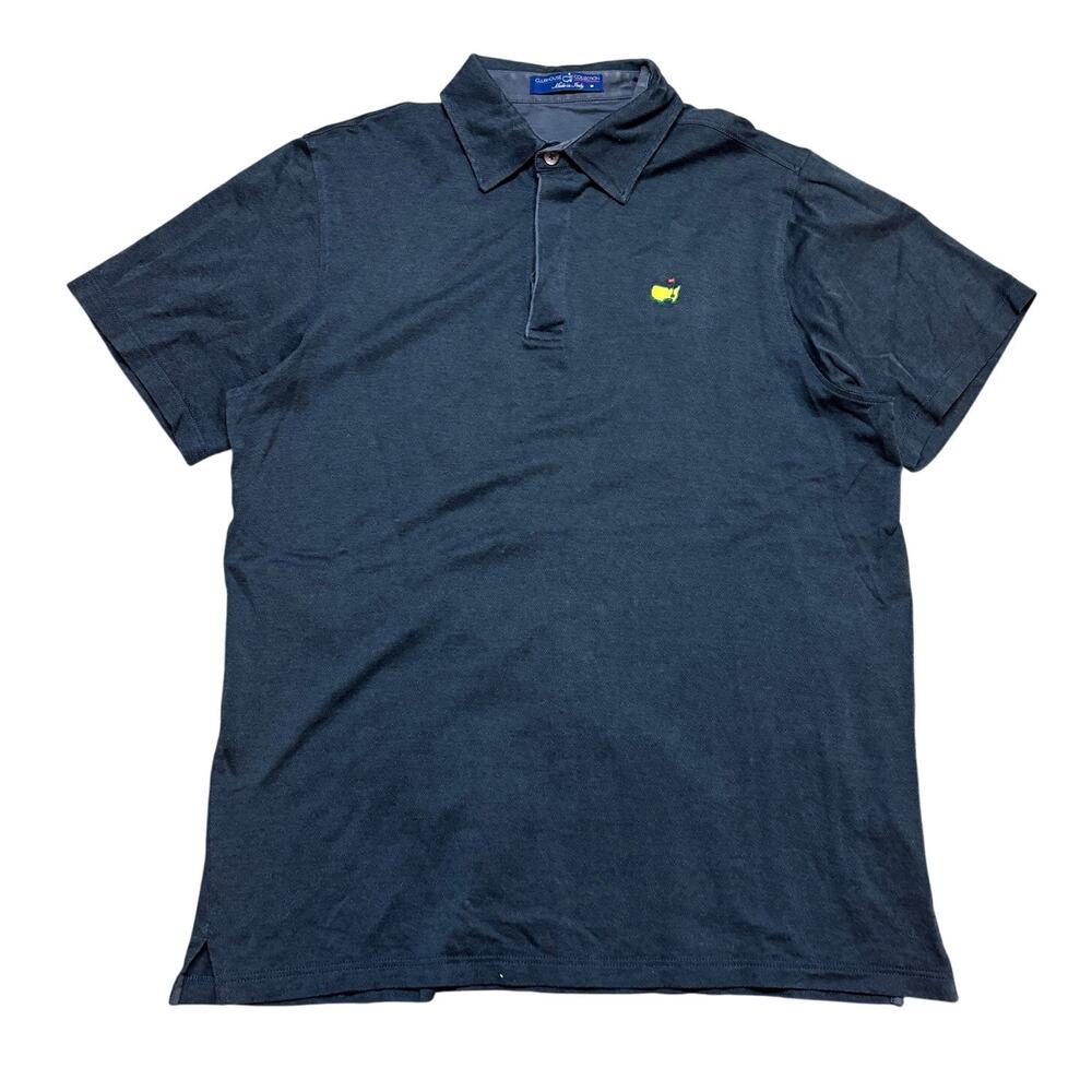 Clubhouse Collection Masters Golf Polo Shirt Men's Medium Made in Italy